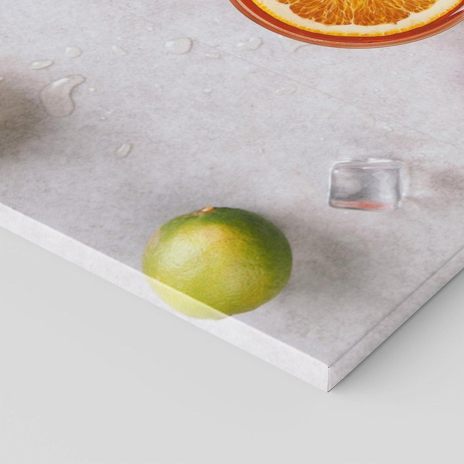 Obraz na płótnie 70x50 - Cytryny Pomarańczowy Zestaw - cytryny, pomarańcze