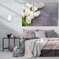 Obraz na płótnie 120x80 - Tulipanowa Kolorystyka - tulipany, kwiaty