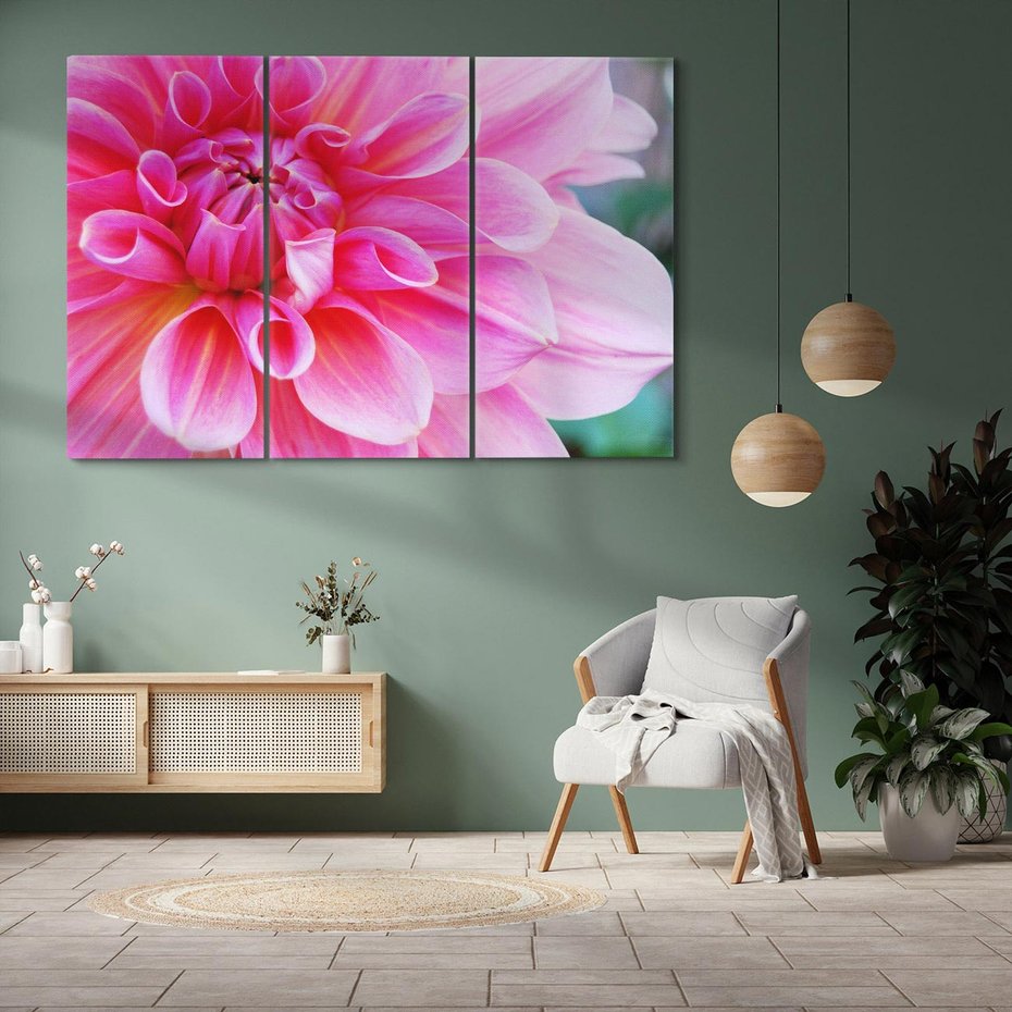 Obraz na płótnie 120x80 - Kwiatowy taniec różnorodność natury - kwiat, kwiaty