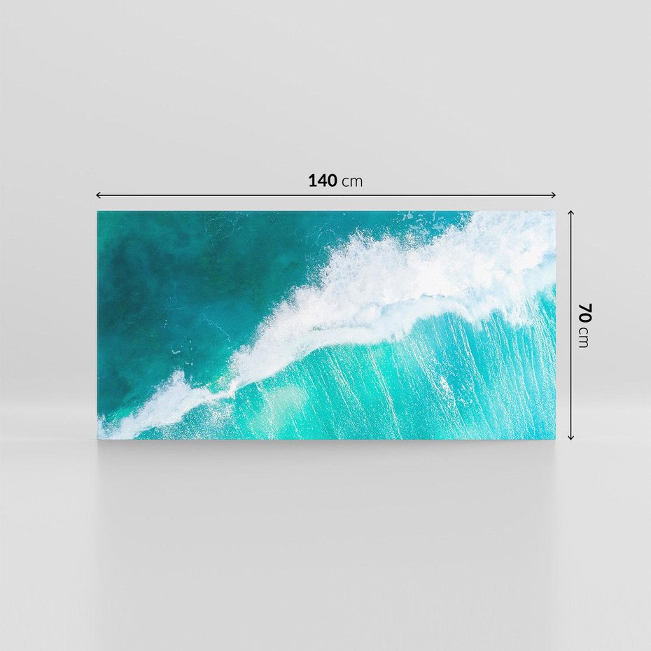 Obraz na płótnie 140x70 - Siła i Spokój - morze, ocean