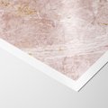 Plakat bez ramy 21x30 - Wyjątkowa Stylizacja - marmur, złoto