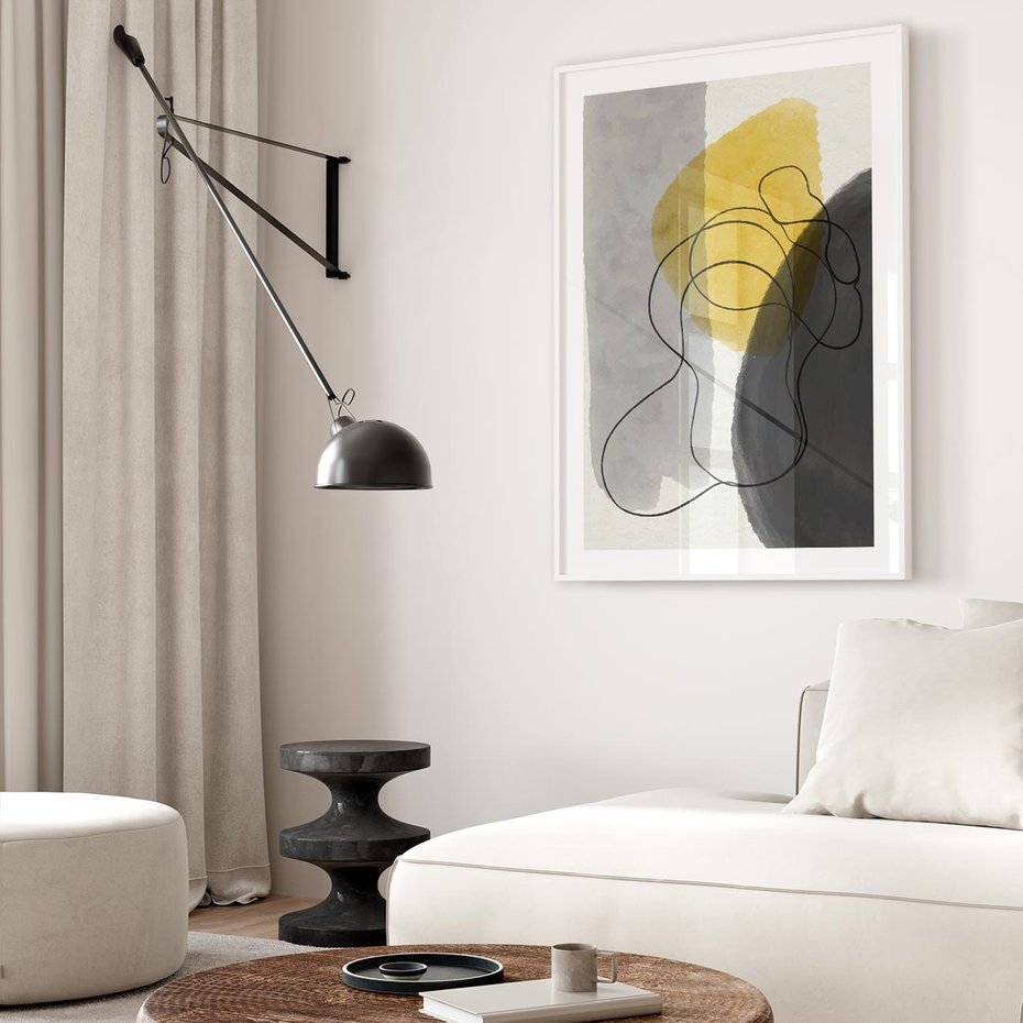 Plakat bez ramy 21x30 - Kolorowe Akwarelowe Abstrakcje - abstrakcja, akwarelowe plamy