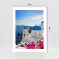 Plakat bez ramy 30x40 - Perspektywa na Santorini - Santorini, perspektywa