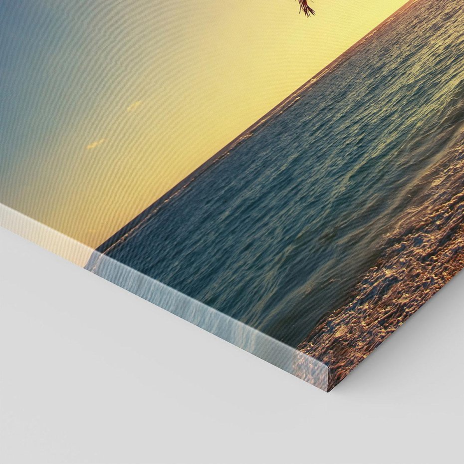 Obraz na płótnie 70x50 - Rajski Widok - zachód słońca,