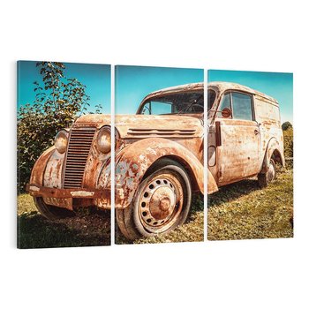 Obraz na płótnie 120x80 - Retro Samochód - retro, samochód