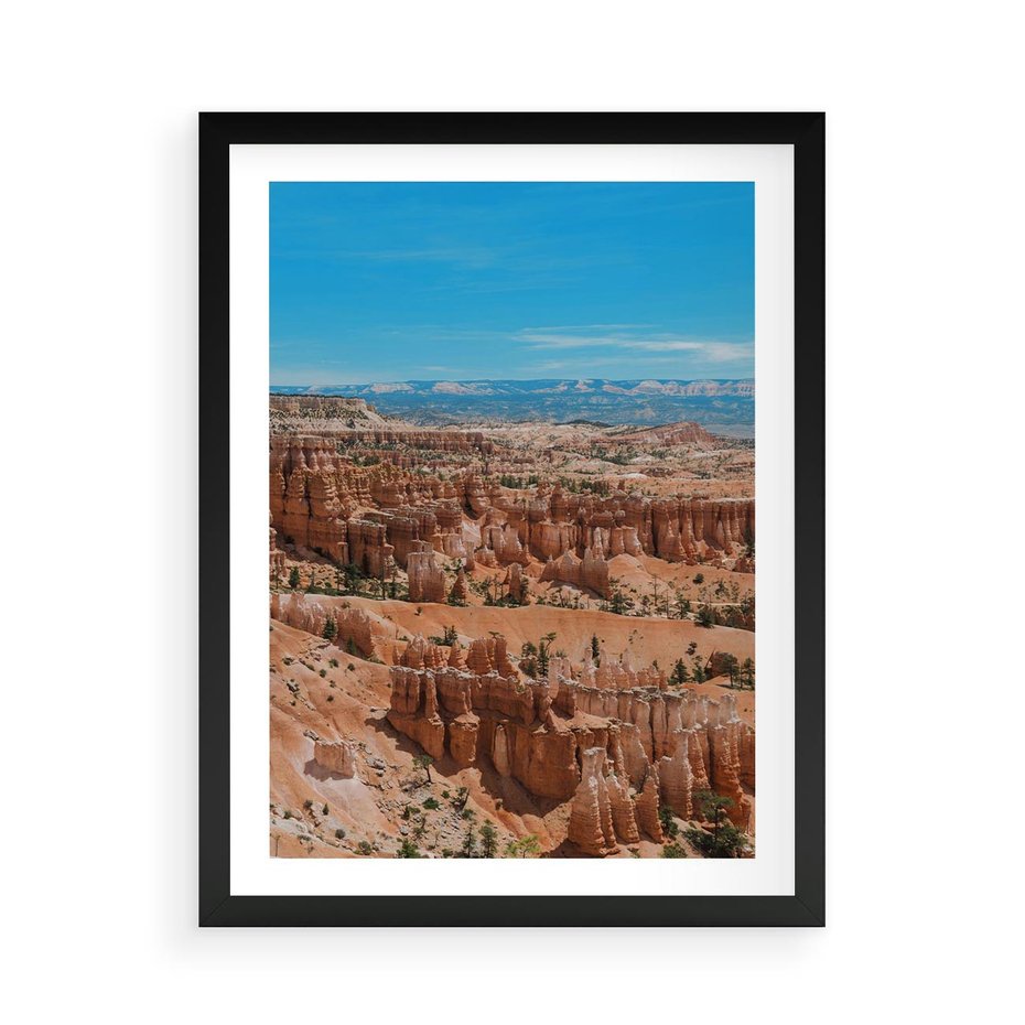 Plakat w ramie 50x70 - Wielki Kanion - wielki kanion, krajibraz - rama czarna