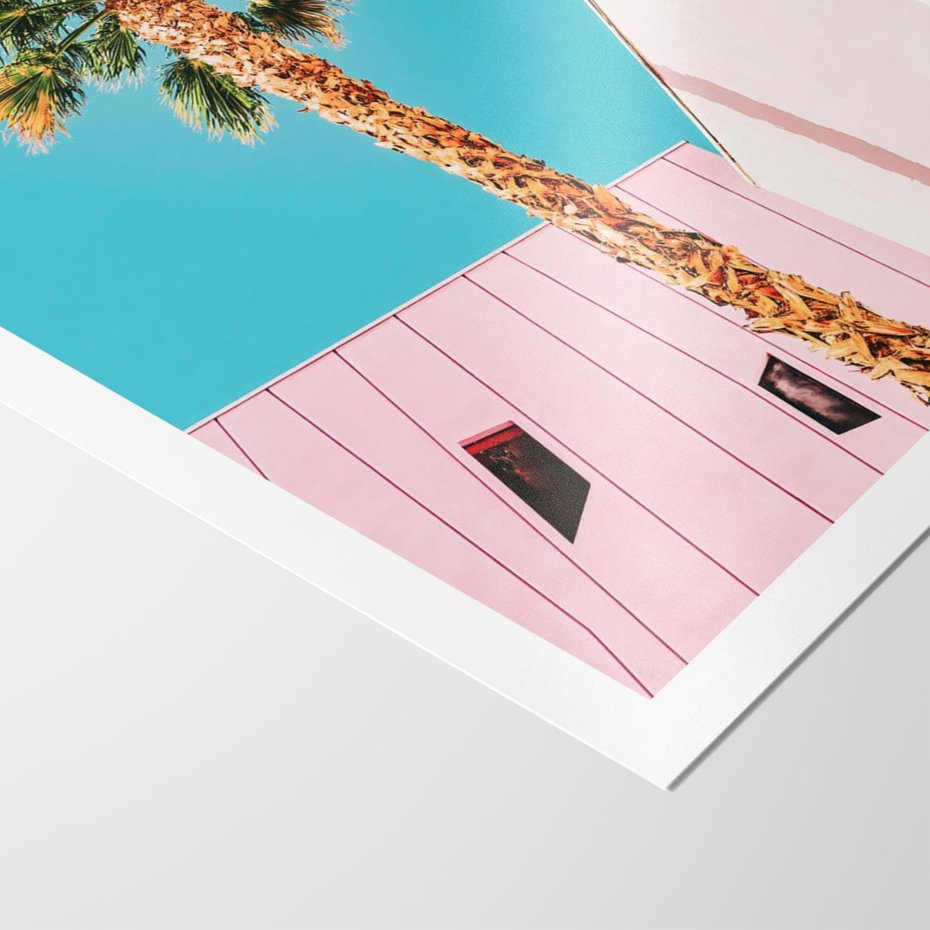 Plakat bez ramy 21x30 - Palma w Miami - palma, miami