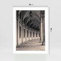 Plakat bez ramy 30x40 - Kolumny Elegancji - architektura, kolumny