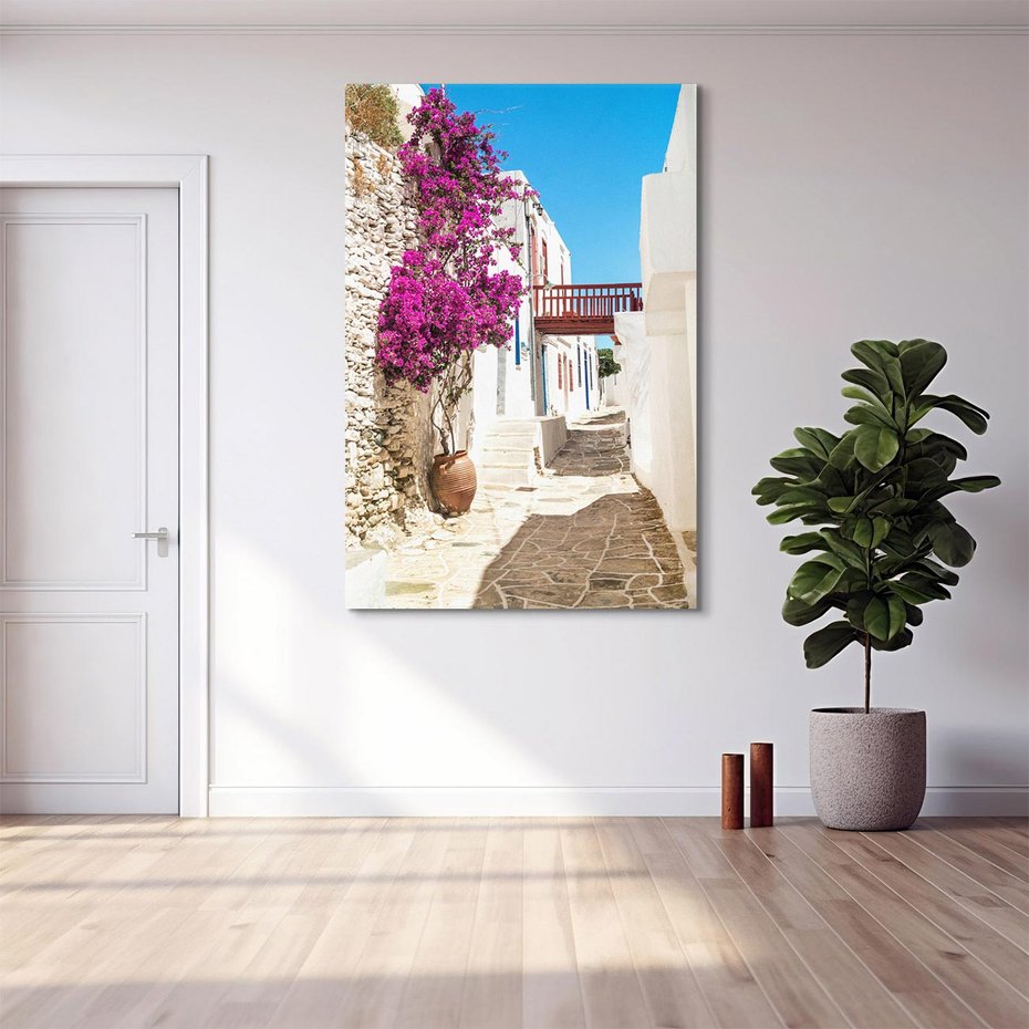 Obraz na płótnie 50x70 - Kwiaty Chorwacji - kwiaty, Chorwacja