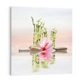 Obraz na płótnie 50x50 - Harmonia i relaks - spa, bambus