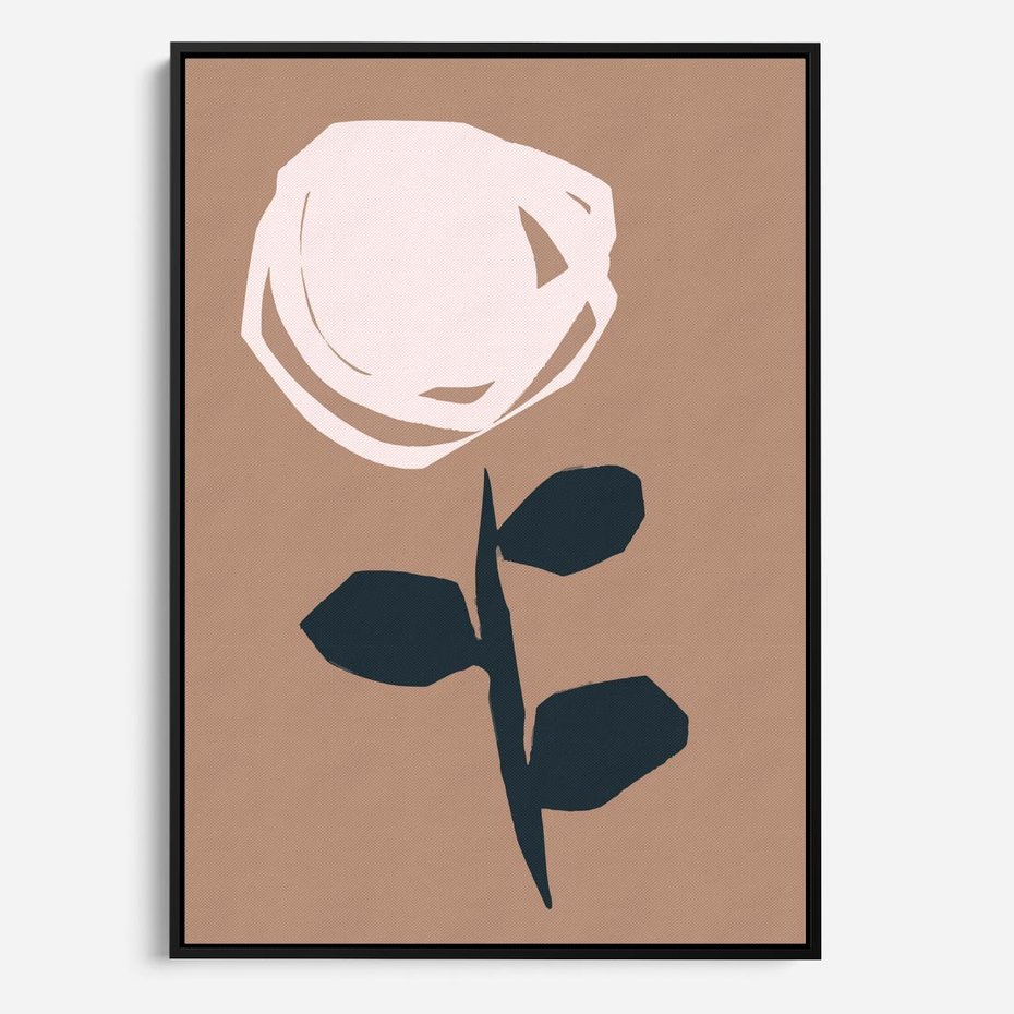 Obraz w ramie 70x100 - Niewytłumaczalne - abstrakcyjny obraz, plakat - rama czarna