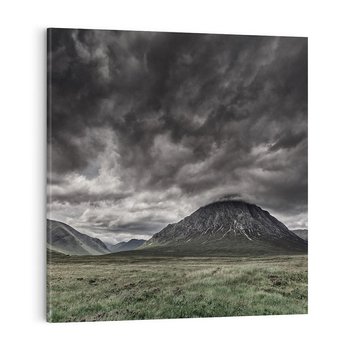 Obraz na płótnie 80x80 - Górska majestatyczność - góry, krajobraz