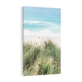 Obraz na płótnie 50x70 - Harmonia Natury - widok z wydm, wydmy porośnięte trawami