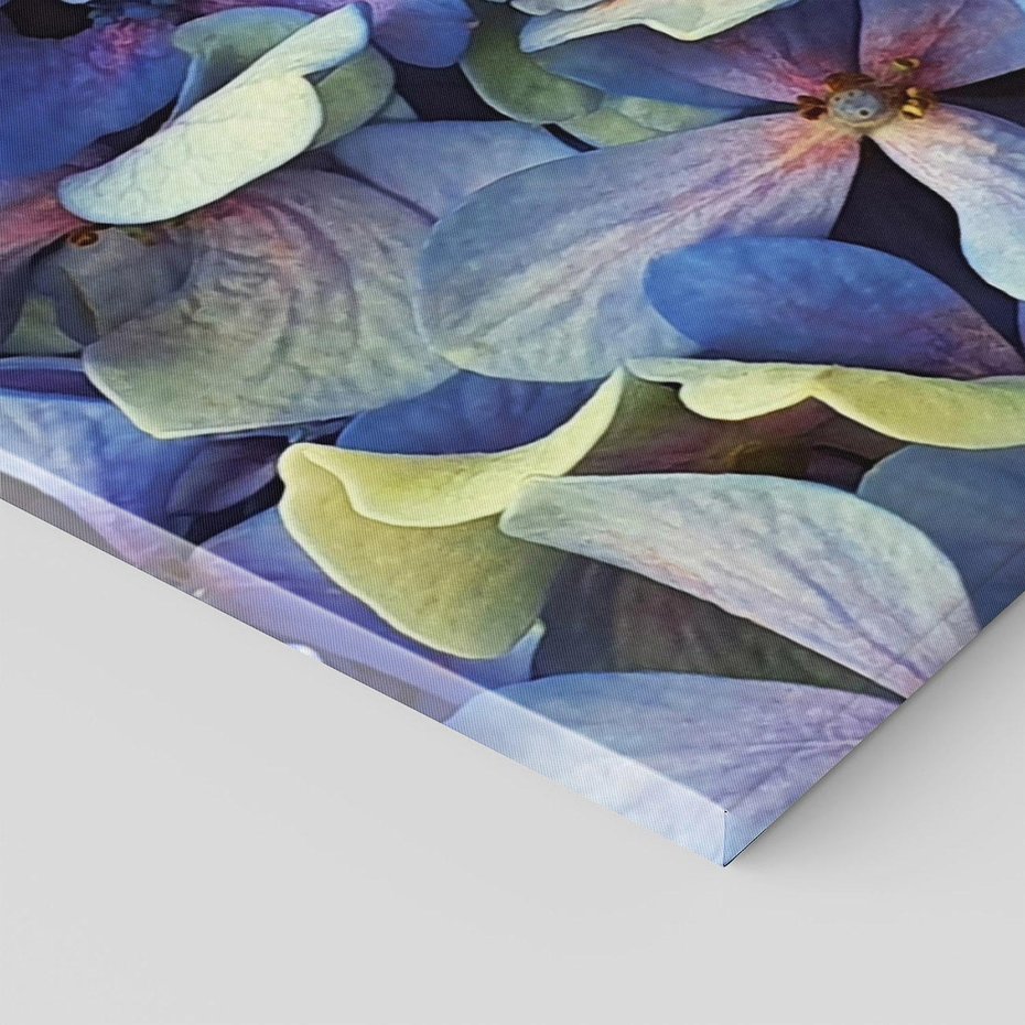 Obraz na płótnie 120x80 - Hortensja - delikatność kwiatów - hortensja, kwiaty