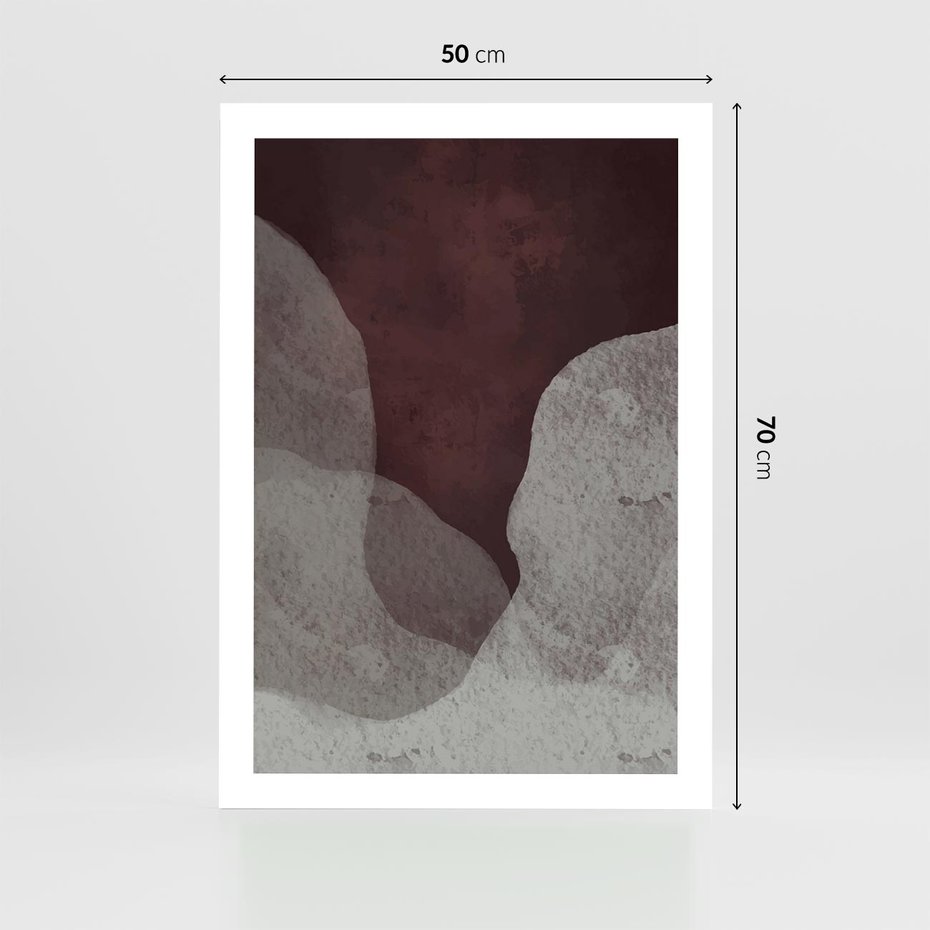 Plakat bez ramy 50x70 - Zaklęte Zaburzenia - mroczny plakat, nowoczesne wnętrza