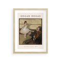 Plakat w ramie 30x40 - Klasyka Baletu - Edgar Degas, reprodukcja obrazu - rama drewno