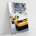 Obraz na płótnie 80x120 - Wszystkie światła prowadzą do Nowego Jorku - TAXI, NY