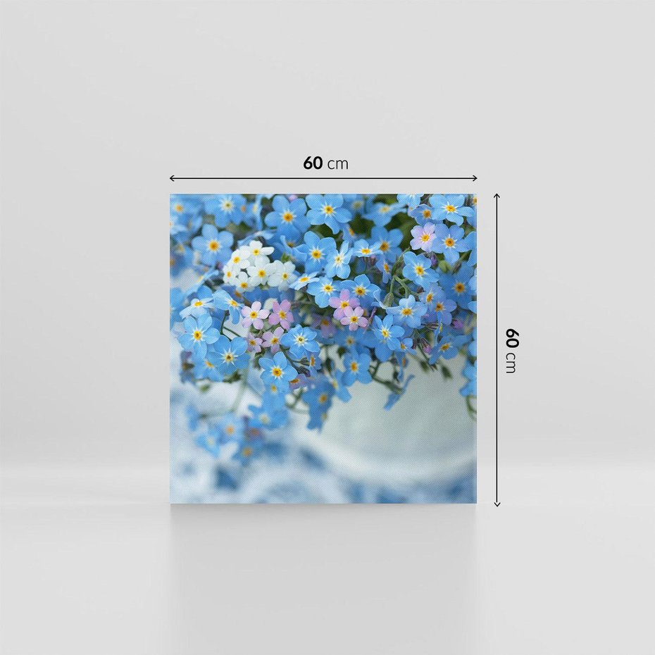 Obraz na płótnie 60x60 - Kwitnące piękno - kwiaty, wiosna