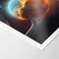 Plakat bez ramy 30x40 - Nieznane przestrzenie - planeta, kosmos