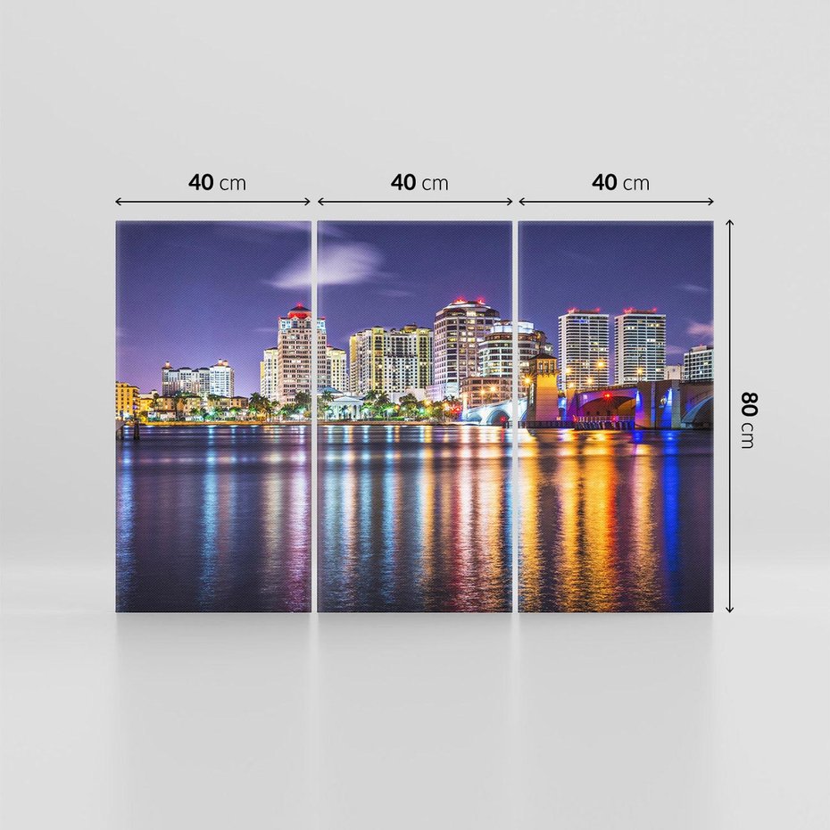 Obraz na płótnie 120x80 - Floryda - Miasto pełne energii - Floryda, USA