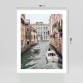 Plakat bez ramy 40x50 - Wenecja na Twojej Ścianie - wenecja, kanały