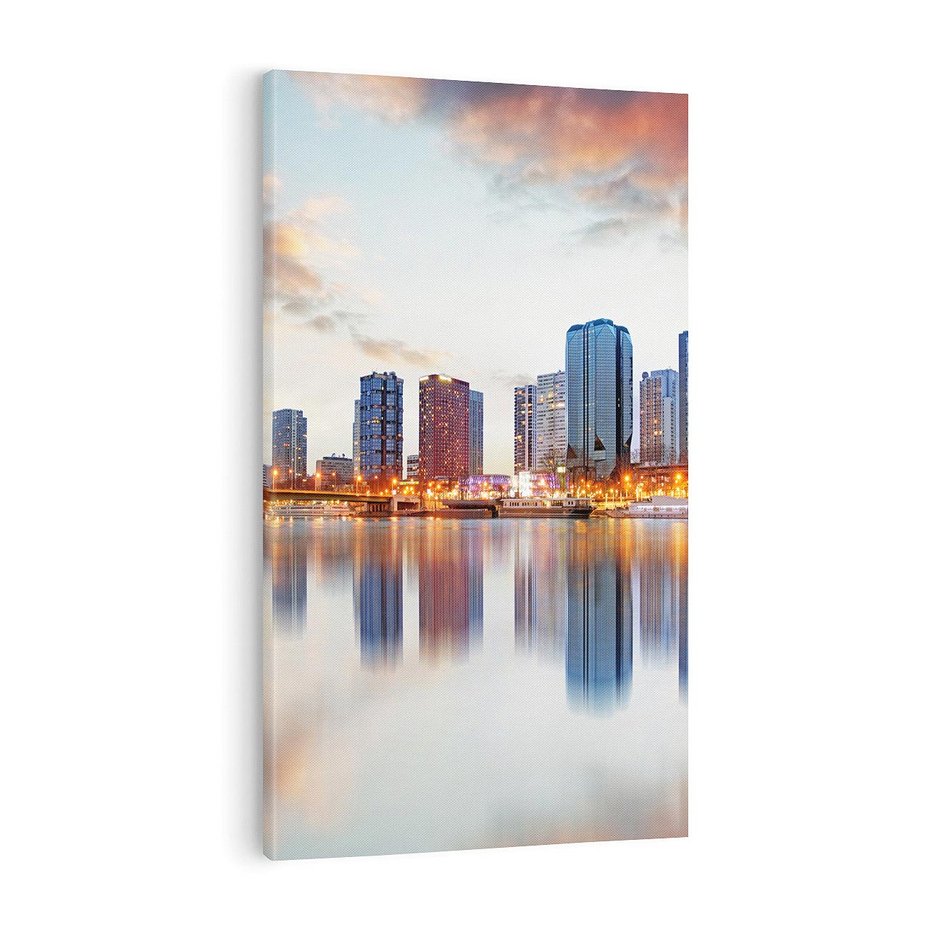 Obraz na płótnie 70x100 - miasto zakochanych - Paryż, Francja