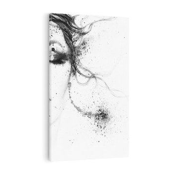 Obraz na płótnie 80x120 - Eksplozja Kolorów - akwarela, abstrakcja