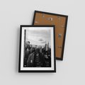 Plakat w ramie 30x40 - Wibracje Miejskiego Życia - miasto, wieżowce - rama czarna