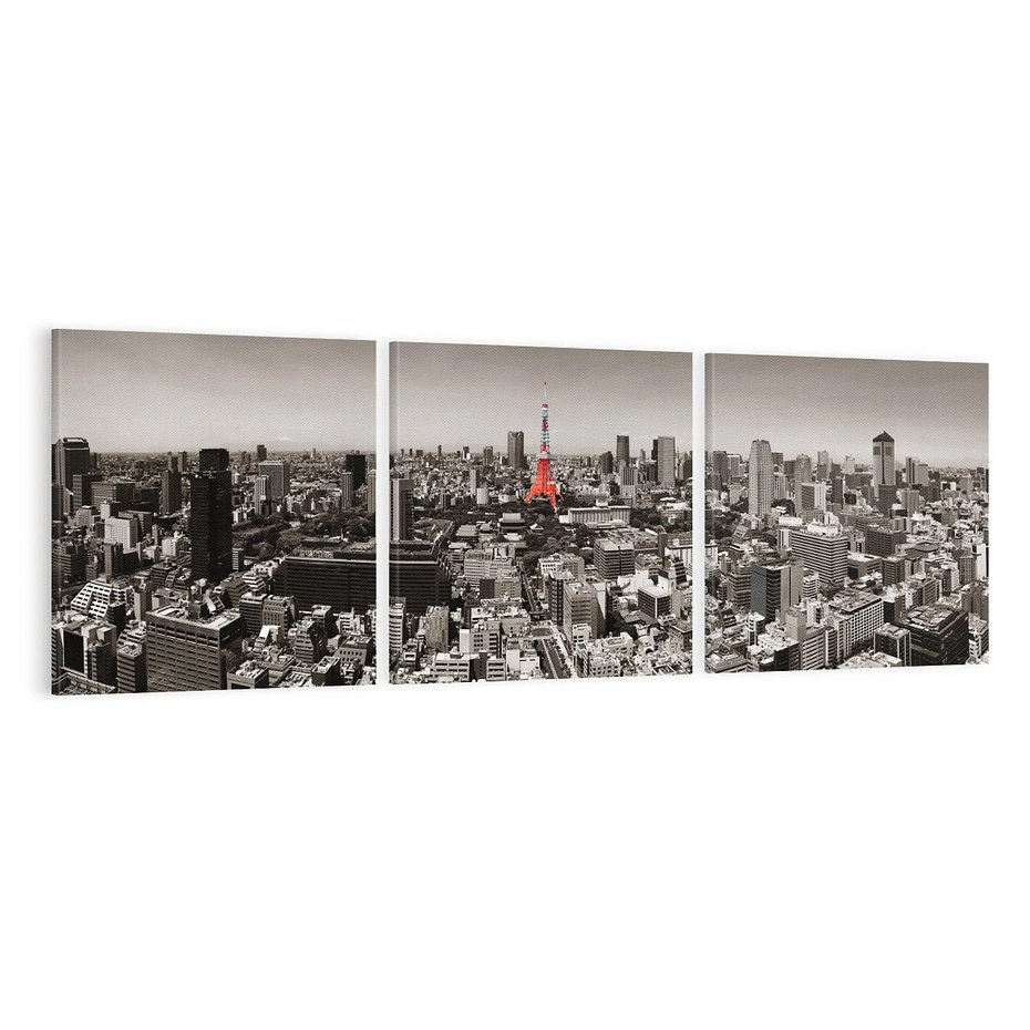 Obraz na płótnie 120x40 - Energia japońskiej stolicy - Tokio, Japonia