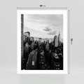 Plakat bez ramy 40x50 - Wibracje Miejskiego Życia - miasto, wieżowce