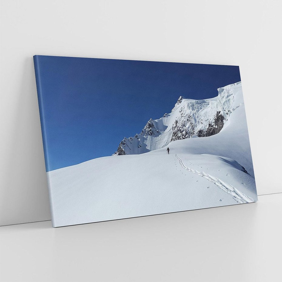 Obraz na płótnie 70x50 - Górska zima w pełnym blasku - góry, zima