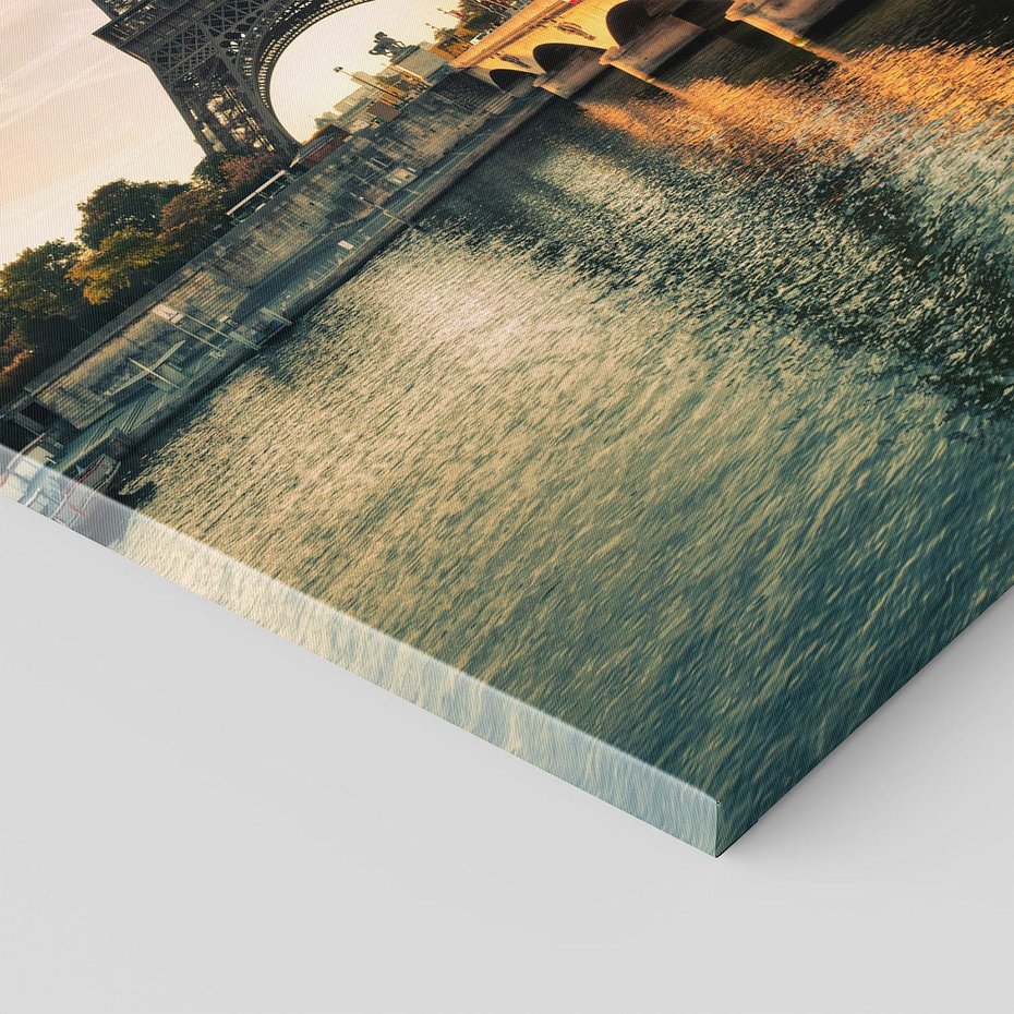 Obraz na płótnie 80x120 - Paryski Szczyt - Paryż, wieża