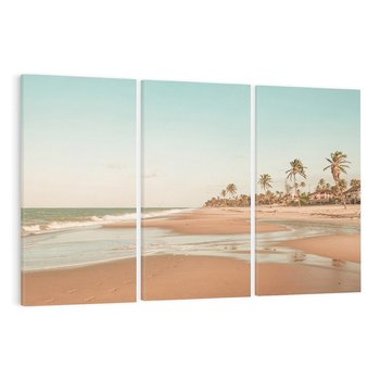 Obraz na płótnie 120x80 - Ukojenie na Plaży - fotografia, rajska plaża