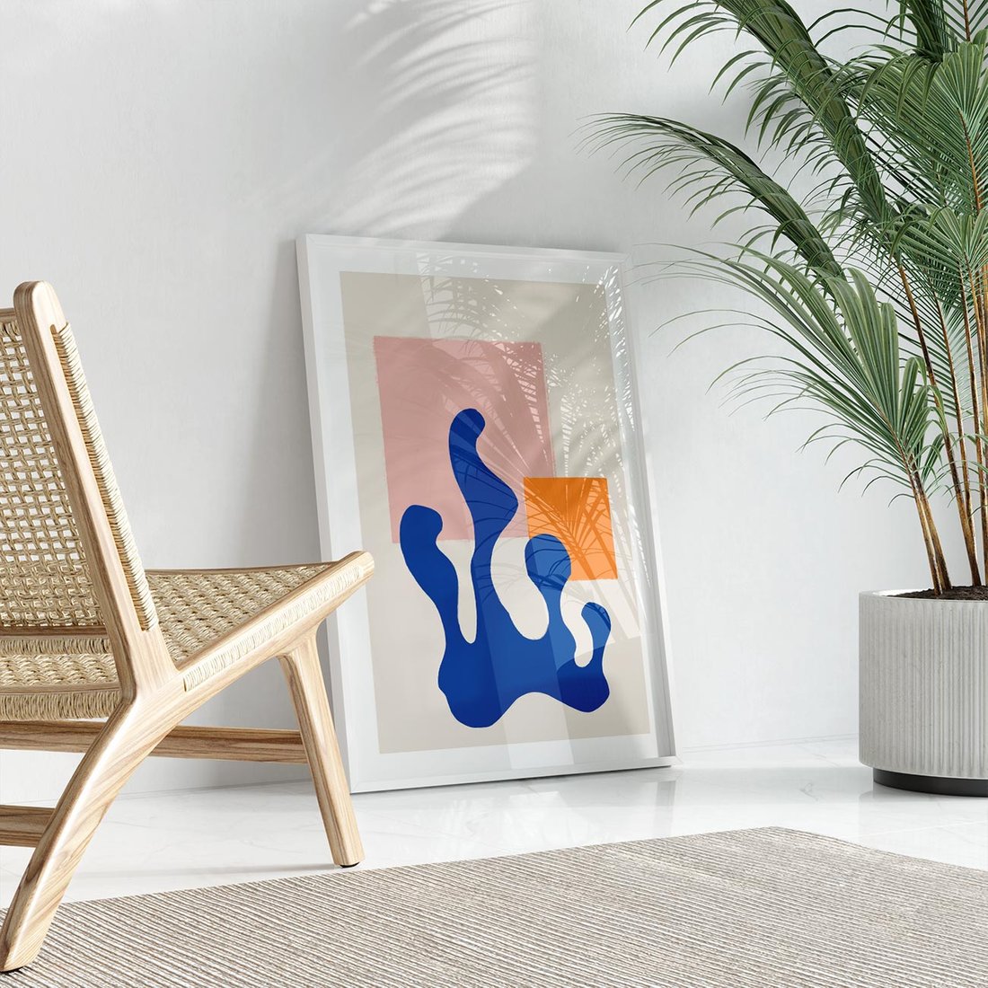 Plakat bez ramy 40x50 - Bezgraniczna Galeria Plam - abstrakcja, nowoczesny plakat