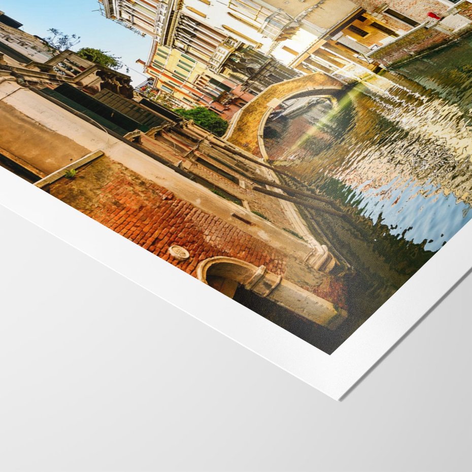Plakat bez ramy 30x40 - Magia Kanałów Weneckich - Wenecja, kanały