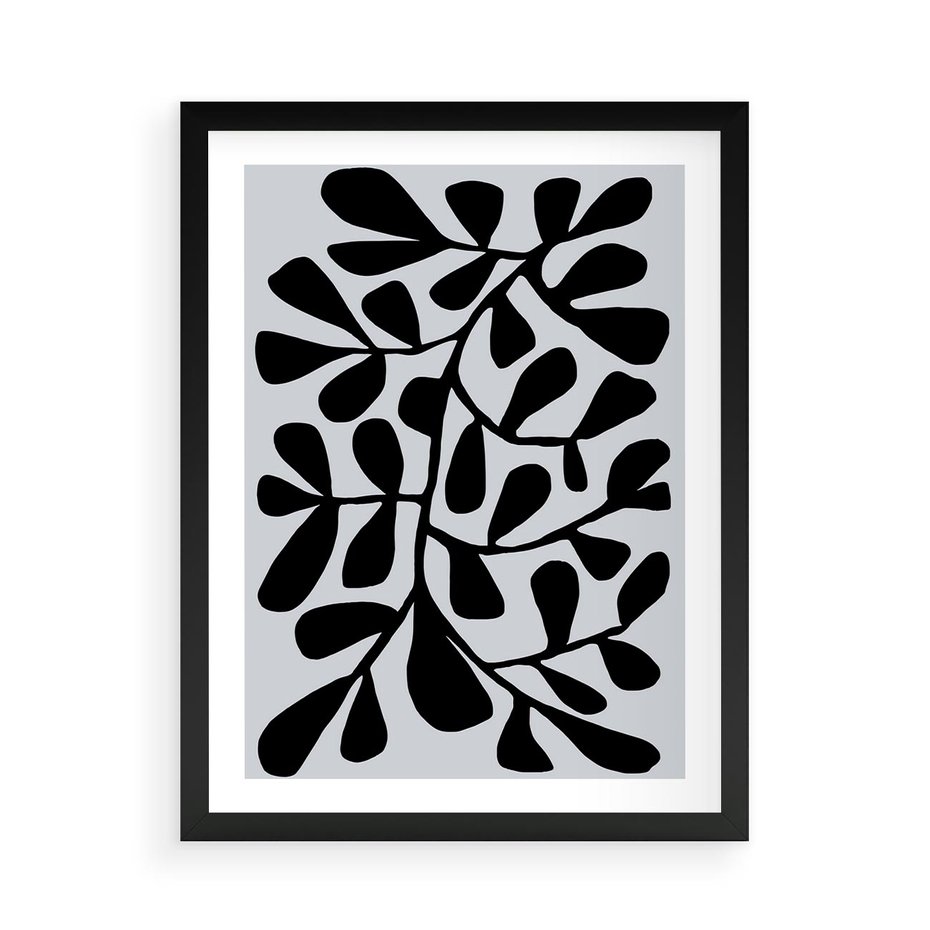 Plakat w ramie 50x70 - Echa Wyobraźni - matisse, sztuka nowoczesna - rama czarna