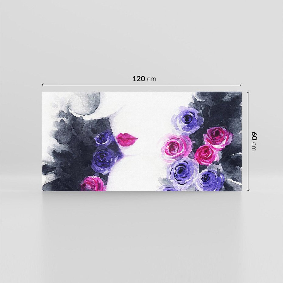 Obraz na płótnie 120x60 - Urok osobowości - kobieta, portret