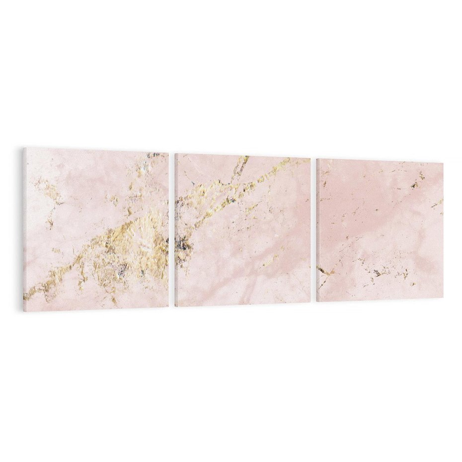 Obraz na płótnie 120x40 - Piękno w Szczegółach - marmur, złoto