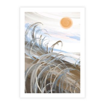 Plakat bez ramy 40x50 - Zaklęty Wschód - akwarela, obraz