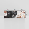 Obraz na płótnie 120x40 - Fotograficzna Przygoda Retro - aparat, retro