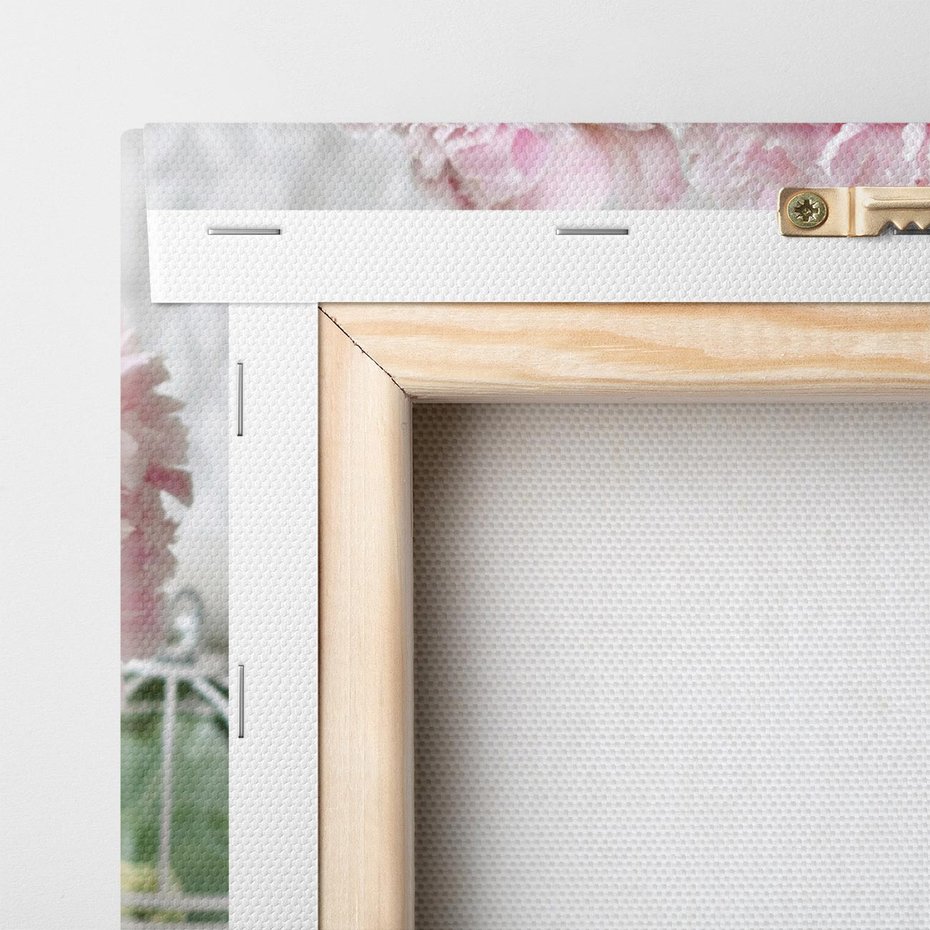 Obraz na płótnie 120x80 - Miłość w powietrzu - kwiaty, romantyczne