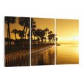 Obraz na płótnie 120x80 - Tropikalny Zachwyt - tropikalny widok, palmy
