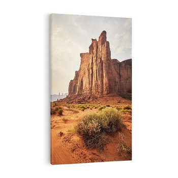 Obraz na płótnie 70x100 - Pejzaż pustynnego kanionu - pustynia, kanion