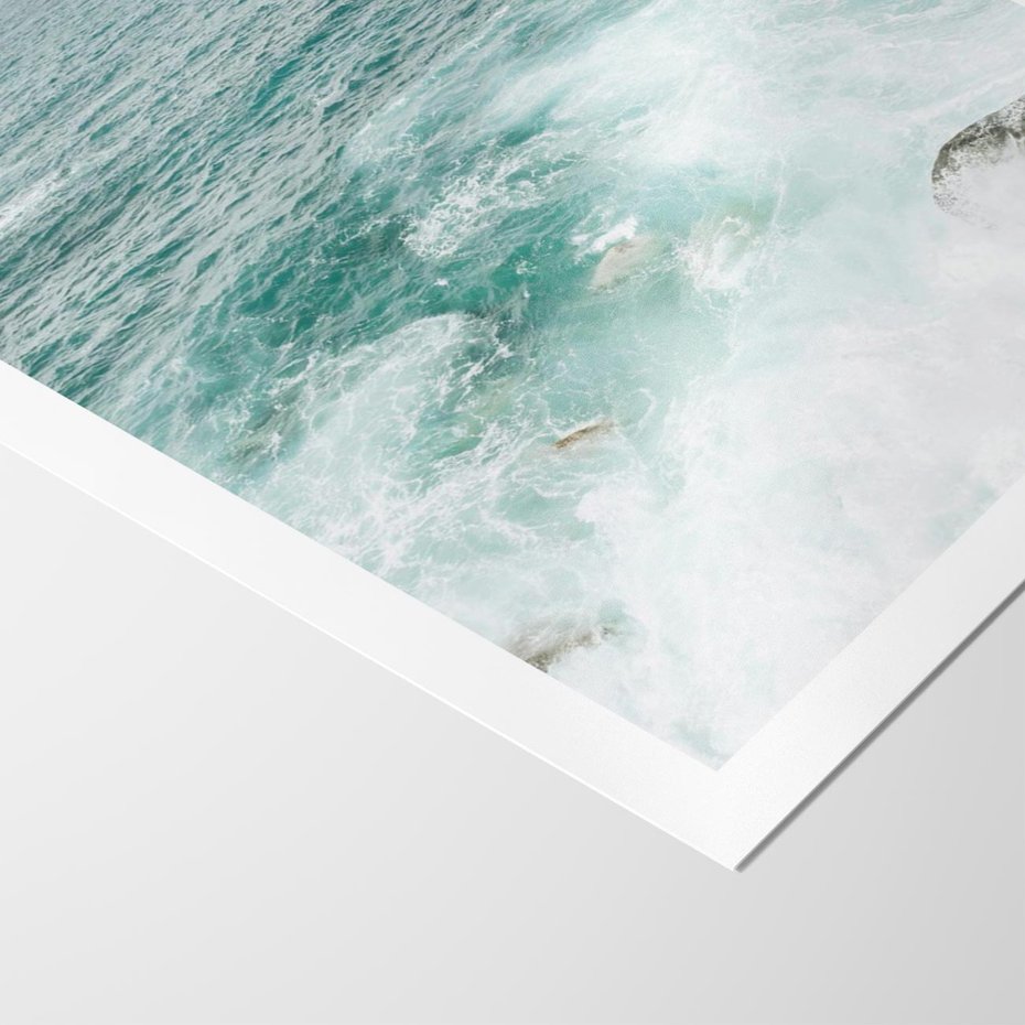 Plakat bez ramy 30x40 - Wzburzony Żywioł - morze, ocean