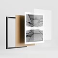 Plakat w ramie 40x50 - Architektura 3D - architektura, 3D - rama czarna