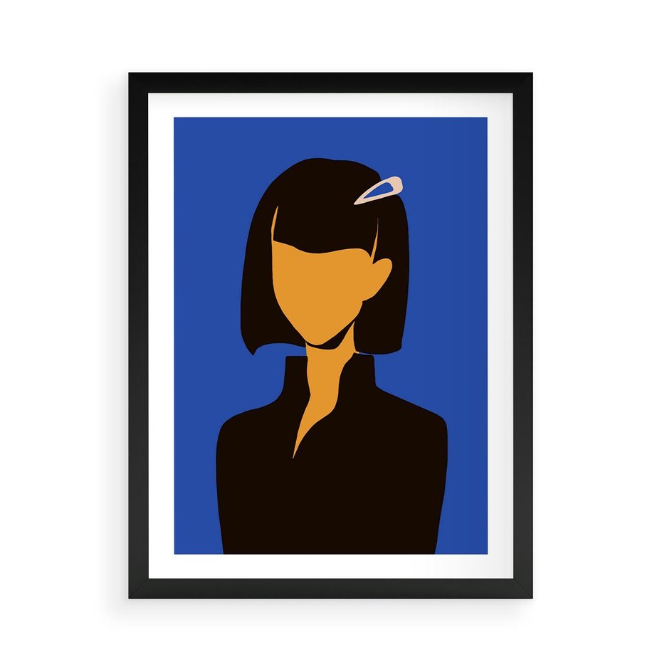 Plakat w ramie 50x70 - Energetyczne Zestawienie - sztuka nowoczesna, plakat - rama czarna