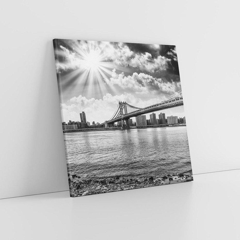 Obraz na płótnie 30x30 - Most w Mieście - most, miasto