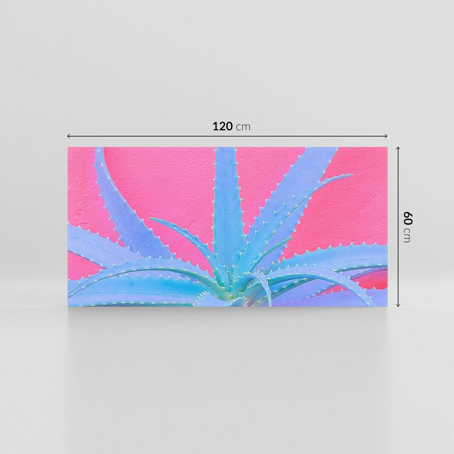 Obraz na płótnie 120x60 - Piękno Pustyni - kaktusy, liście