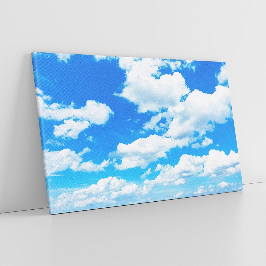 Obraz na płótnie 100x70 - Niebo pełne chmur - niebo, chmury