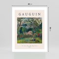 Plakat bez ramy 40x50 - Gauguin: Reprodukcja i Typografia - Gauguin, reprodukcja